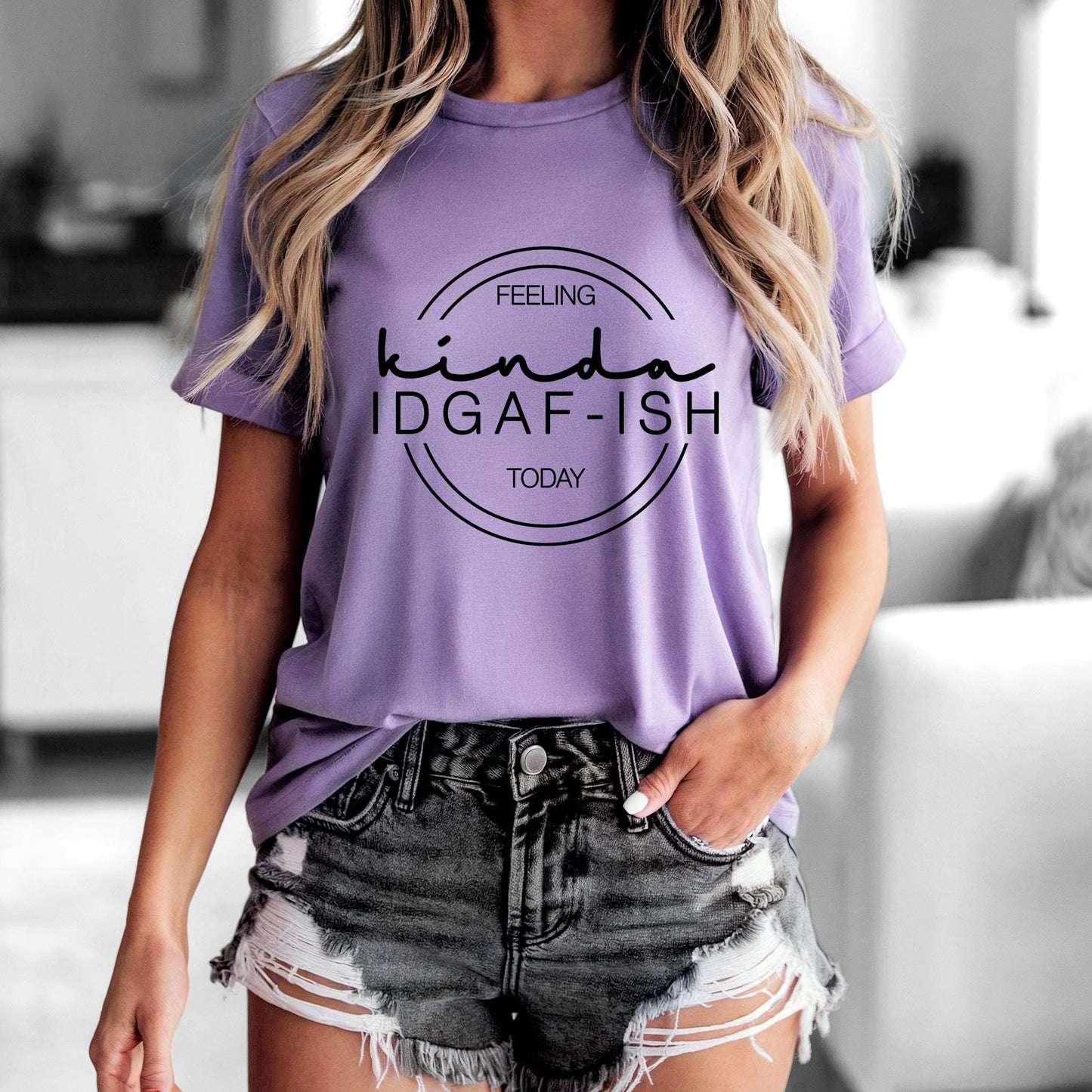 Women's "Feeling Kinda IDGAF-ish Today" Shirt