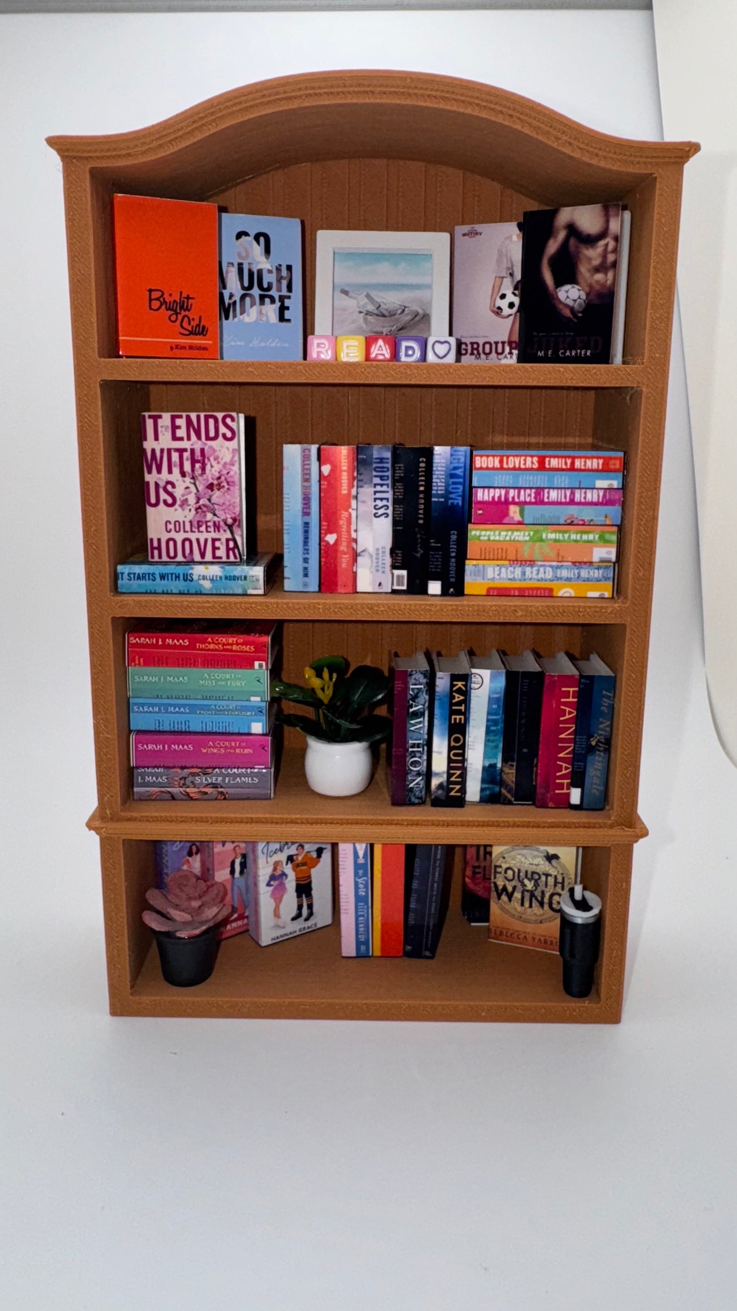 Mini Bookshelf 1:6 Scale