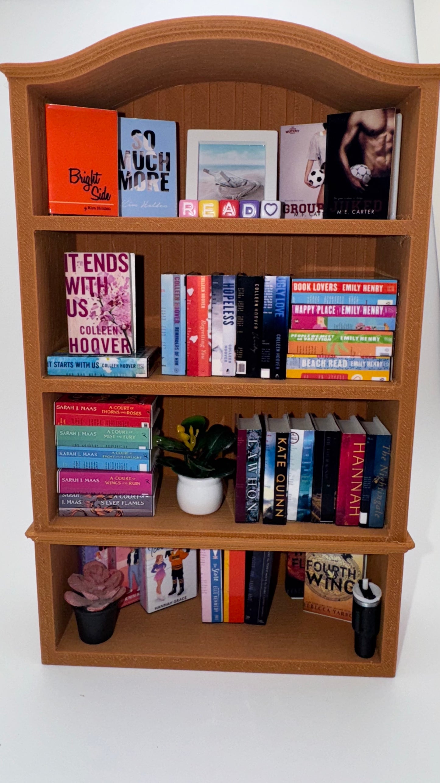 Mini Bookshelf 1:6 Scale