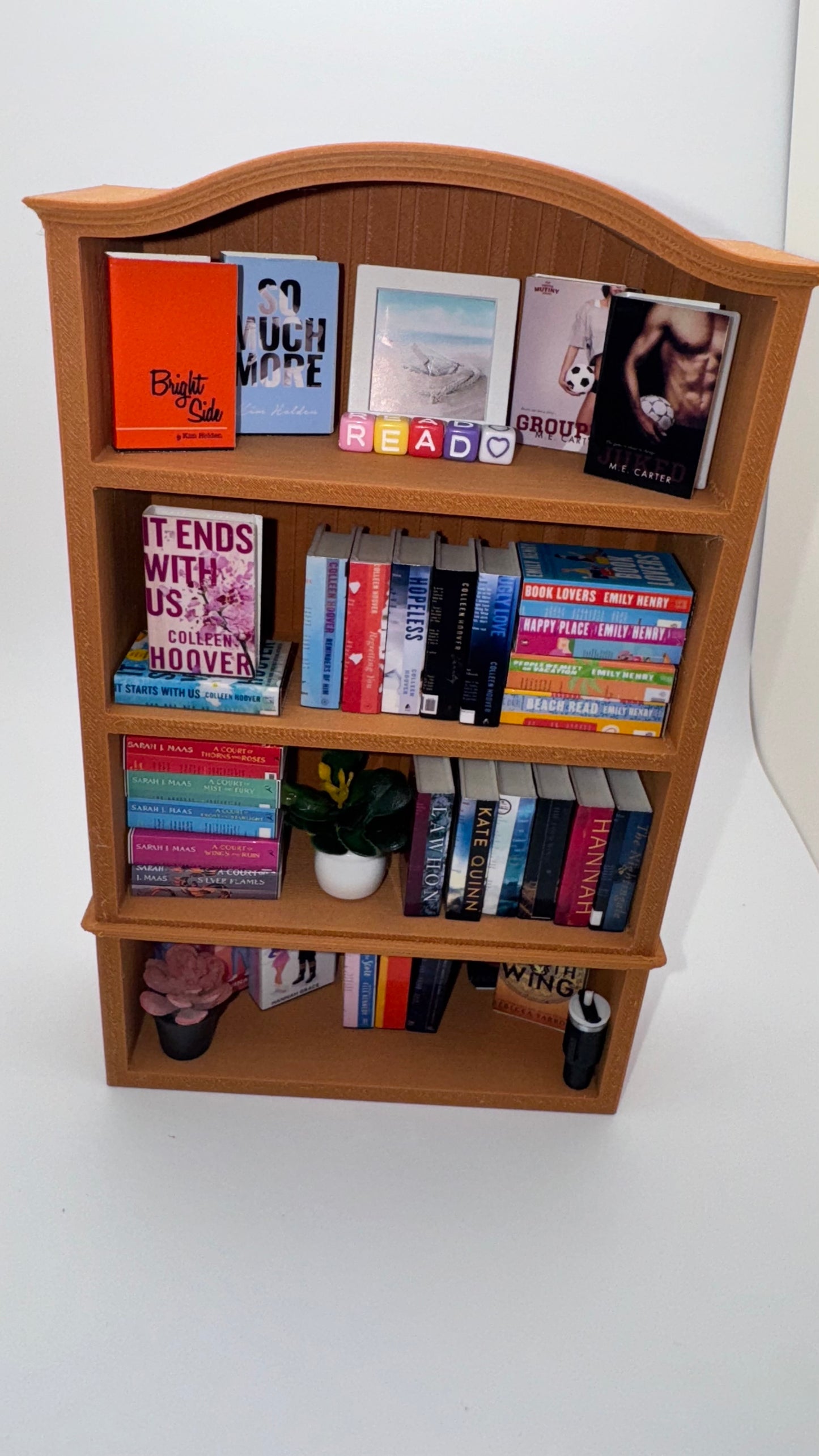Mini Bookshelf 1:6 Scale