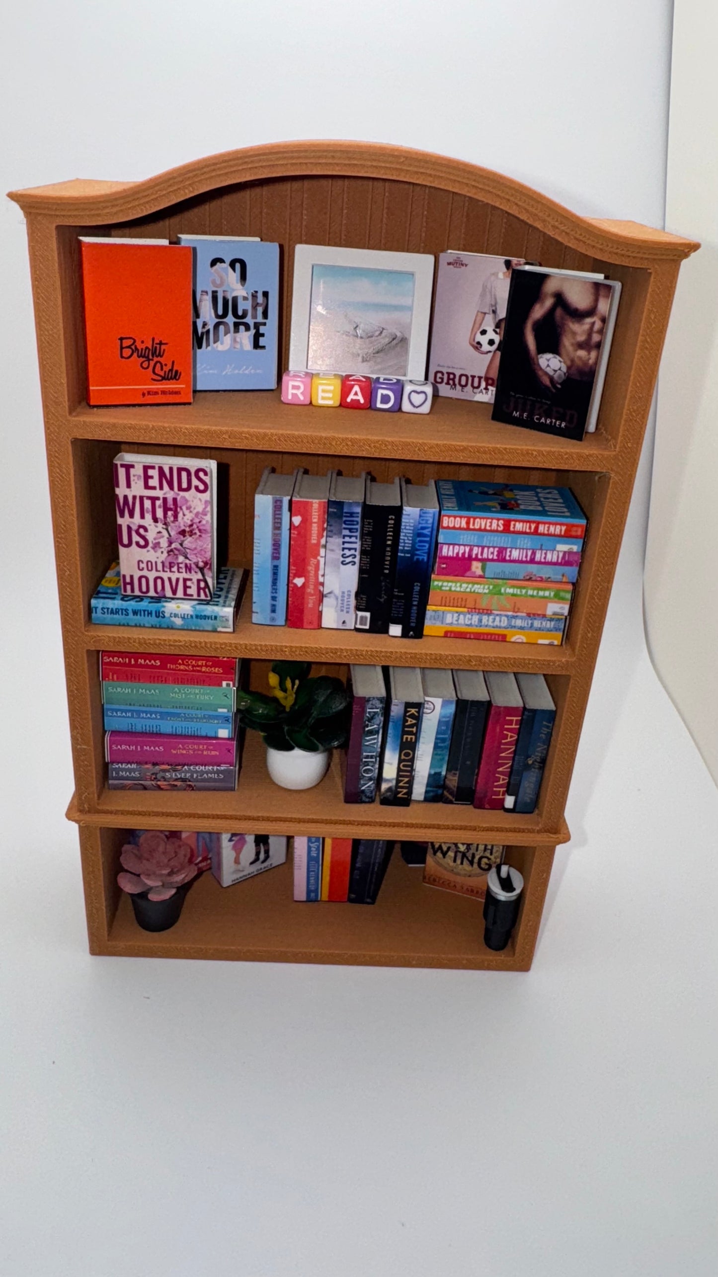 Mini Bookshelf 1:6 Scale